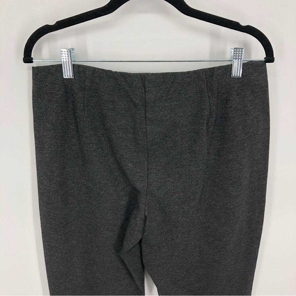 J. Jill Ponte Slim‎ Leg Pants Womens MP Charcoal Gray - Picture 6 of 9